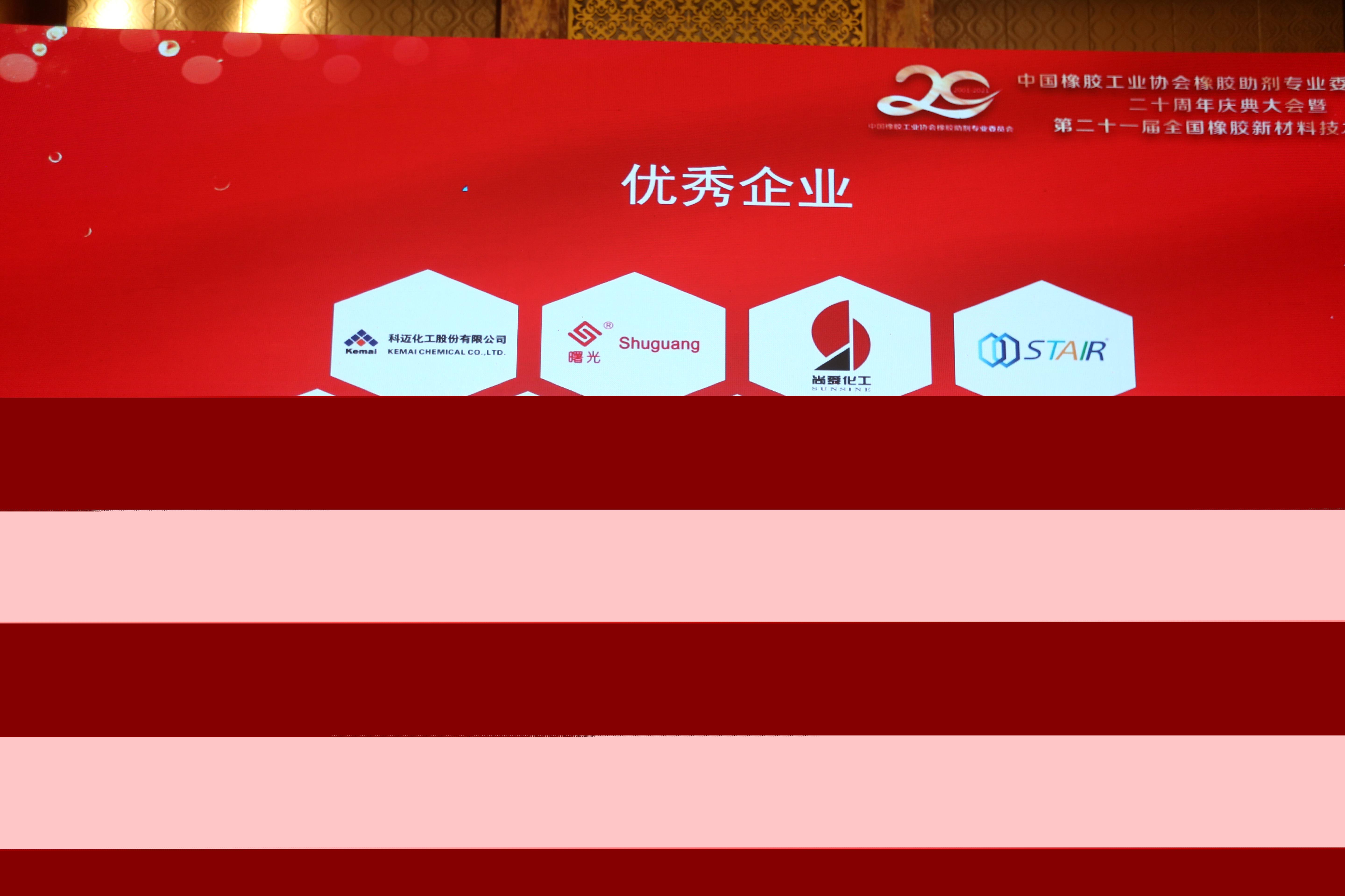 圣奧化學(xué)榮獲橡膠助劑行業(yè)“優(yōu)秀企業(yè)”稱號