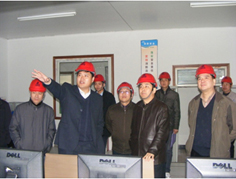 安徽省安監(jiān)局陳副局長一行赴安徽圣奧調(diào)研 