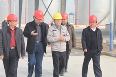 菏澤市環(huán)保局常洪峰視察山東凱雷圣奧環(huán)保設(shè)...