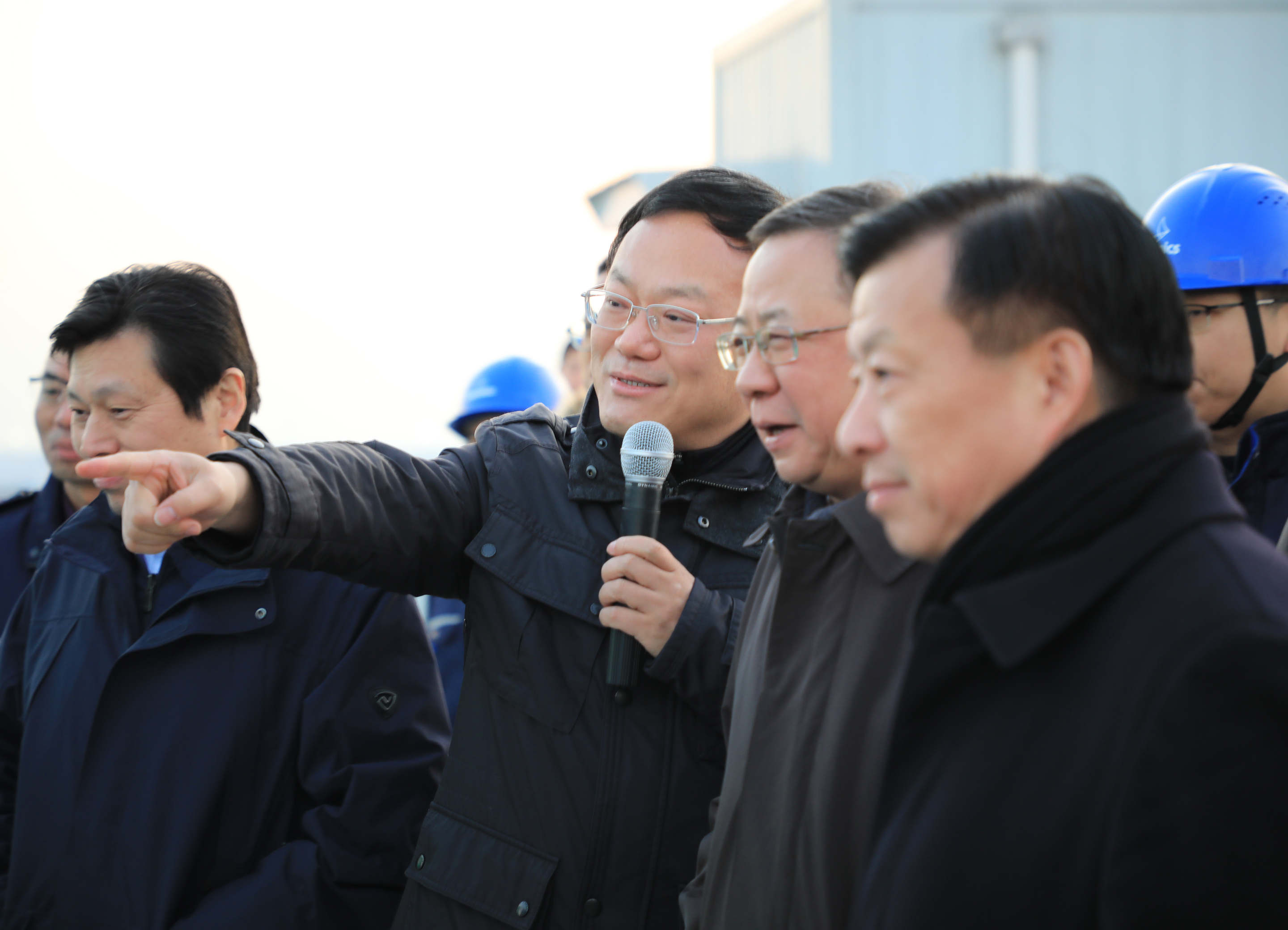 中化集團總經(jīng)理楊華視察連云港圣奧 