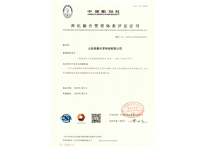 山東圣奧通過國家兩化融合管理體系認證 