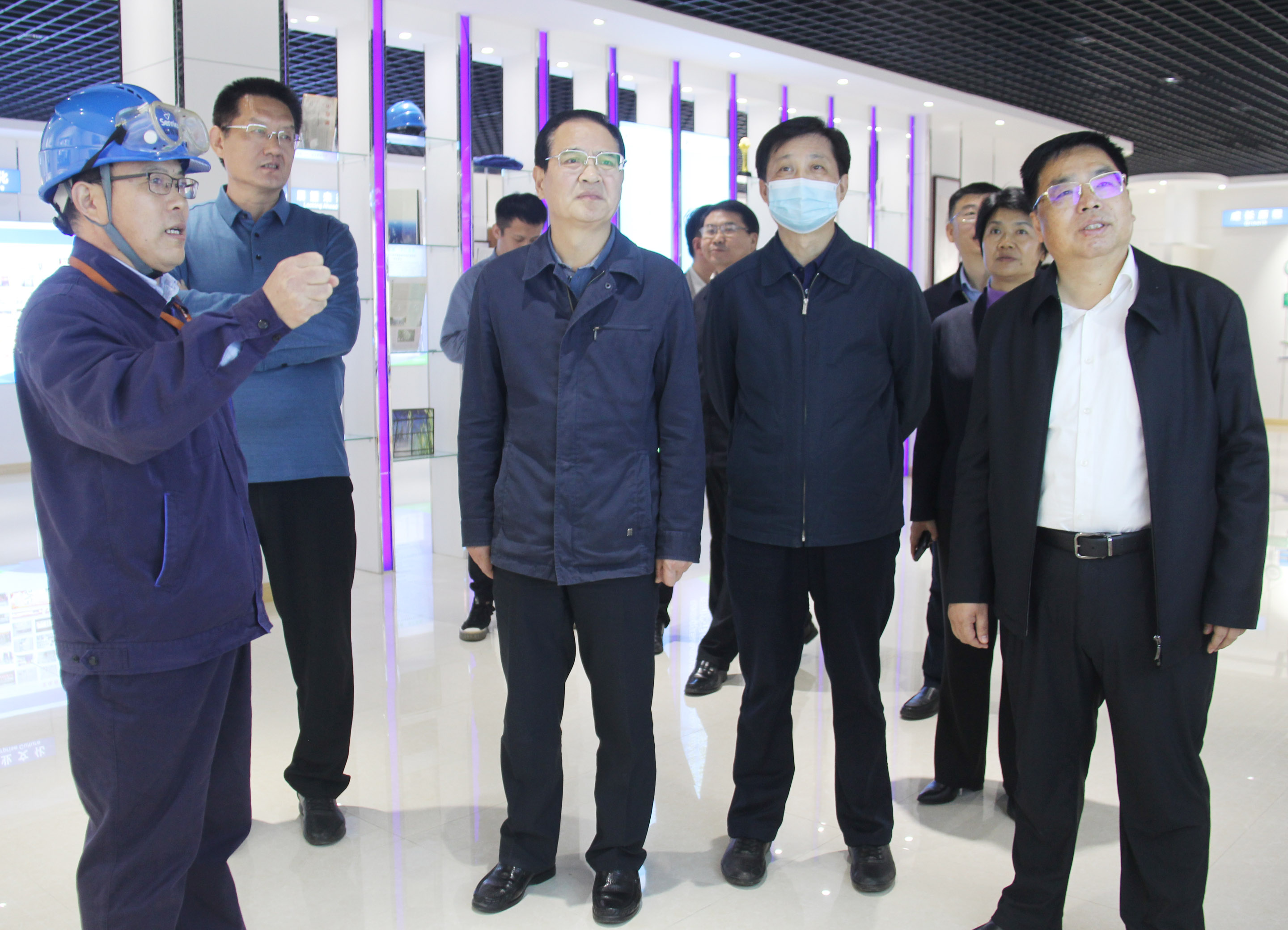 山東省政協(xié)主席、黨組書記付志方調(diào)研山東圣...