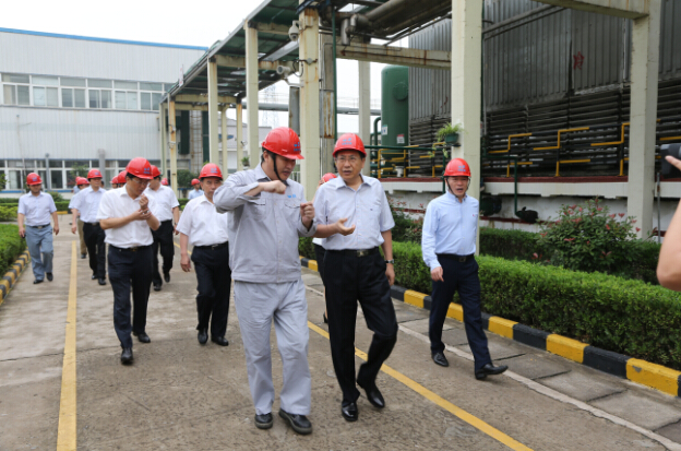 安徽代省長李錦斌一行蒞臨安徽圣奧調(diào)研 