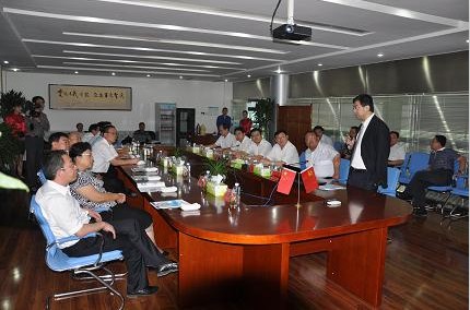 山東省副省長孫偉一行蒞臨凱雷圣奧調(diào)研 