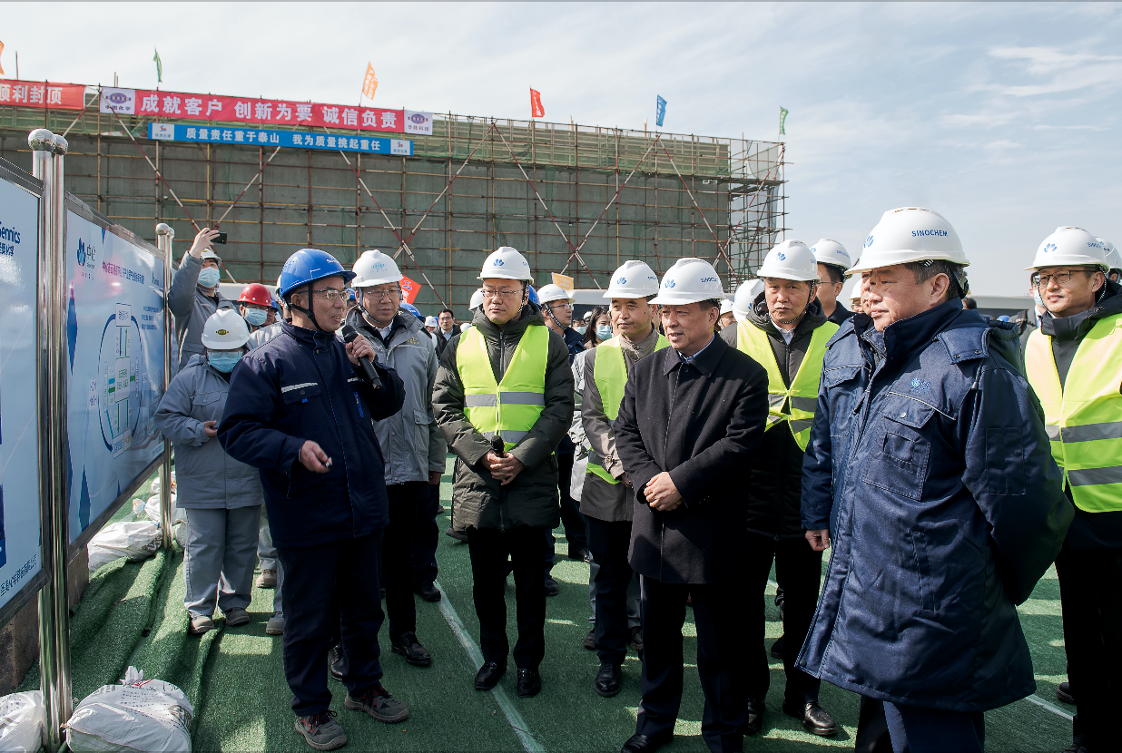 寧高寧調(diào)研圣奧化學(xué)聚合物添加劑項目