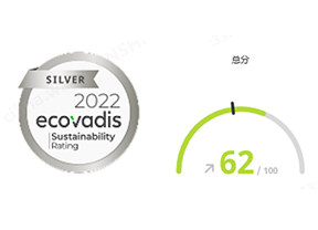 圣奧化學(xué)獲得EcoVadis銀牌勛章